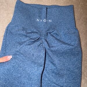 NVGN Blue High-Waisted Leggings